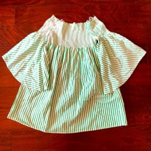 Zara womens off the shoulder top